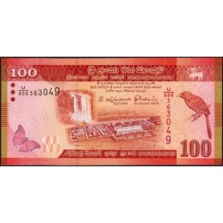 Sri-Lanka - Pick 125d - 100 rupees - Série U/404 - 04/02/2015 - Etat : NEUF