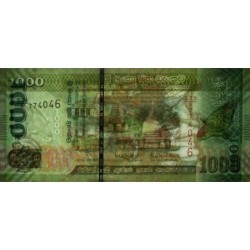 Sri-Lanka - Pick 130 - 1'000 rupees - Série S70/5 - 04/02/2018 - Commémoratif - Etat : NEUF