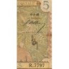 AOF - Pick 25_1 - 5 Francs - Série - R.7797 - 06/03/1941 - Etat : B-