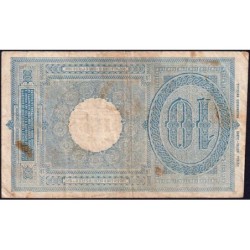 Italie - Pick 20f - 10 lire - Série 2302 - 1915 - Etat : TB+