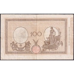 Italie - Pick 39d_08 - 100 lire - Série F 135 - 02/02/1915 - Etat : TB+