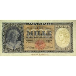 Italie - Pick 88a - 1'000 lire - Série C 146 - 10/02/1948 - Etat : TTB+