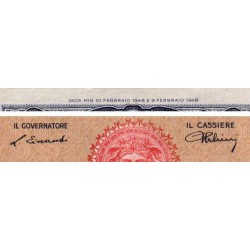 Italie - Pick 88a - 1'000 lire - Série C 146 - 10/02/1948 - Etat : TTB+