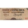 Pologne - Pick 103 - 100 zlotych - Série A - 01/08/1941 - Etat : TTB