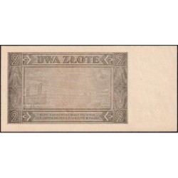 Pologne - Pick 134_2 - 2 zlote - Série BR - 01/07/1948 - Etat : NEUF