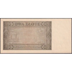 Pologne - Pick 134_2 - 2 zlote - Série BR - 01/07/1948 - Etat : NEUF