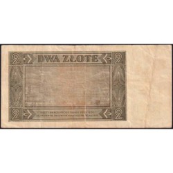 Pologne - Pick 134_2 - 2 zlote - Série BU - 01/07/1948 - Etat : TTB-