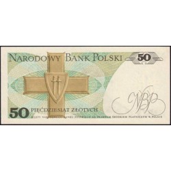 Pologne - Pick 142c_1 - 50 zlotych - Série FB - 01/06/1986 - Etat : NEUF