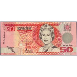 Fidji - Pick 100a - 50 dollars - Série H - 1996 - Etat : NEUF