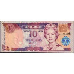 Fidji - Pick 106a - 10 dollars - Série AS - 2002 - Etat : NEUF