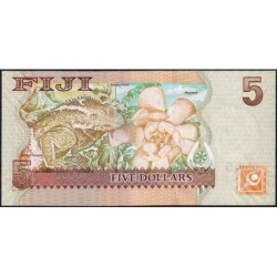 Fidji - Pick 110a - 5 dollars - Série CL - 2007 - Etat : NEUF