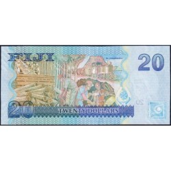 Fidji - Pick 112a - 20 dollars - Série EB - 2007 - Etat : NEUF