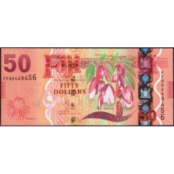 Fidji - Pick 118a - 50 dollars - Série FFA - 2013 - Etat : NEUF