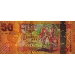 Fidji - Pick 118a - 50 dollars - Série FFA - 2013 - Etat : NEUF
