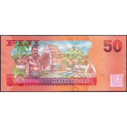 Fidji - Pick 118a - 50 dollars - Série FFB - 2013 - Etat : NEUF