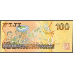 Fidji - Pick 119a - 100 dollars - Série FFA - 2013 - Etat : NEUF