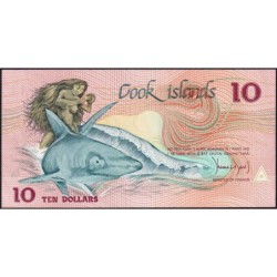 Cook (îles) - Pick 4a - 10 dollars - Série BAU - 1987 - Etat : NEUF