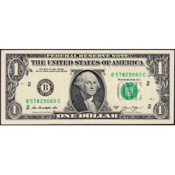 Etats Unis - Pick 537_1 - 1 dollar - Série B C - 2013 - New York - Etat : SUP+