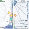 F 72-02 - 1993 - 50 francs - Saint-Exupéry - Série D - Etat : SUP+