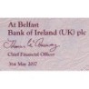 Irlande du Nord - Bank of Ireland - Pick 91 - 10 pounds - Série AS - 31/05/2017 - Etat : NEUF