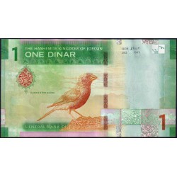 Jordanie - Pick 39a - 1 dinar - Série AH - 2022- Etat : NEUF