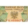 Pologne - Pick 142c_1 - 50 zlotych - Série FN - 01/06/1986 - Etat : NEUF