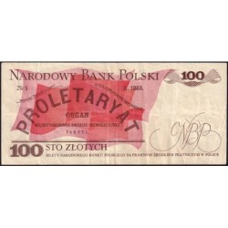 Pologne - Pick 143b - 100 zlotych - Série CF - 17/05/1976 - Etat : TTB-