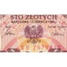 Pologne - Pick 143e_1 - 100 zlotych - Série SB - 01/06/1986 - Etat : NEUF