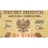 Pologne - Pick 145d - 500 zlotych - Série GF - 01/06/1982 - Etat : NEUF