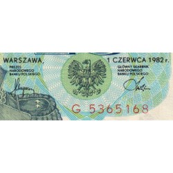 Pologne - Pick 148a - 10 zlotych - Série G - 01/06/1982 - Etat : NEUF