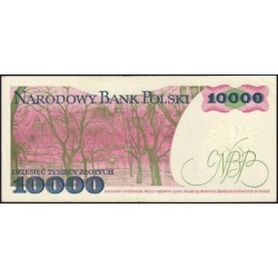 Pologne - Pick 151b_2 - 10'000 zlotych - Série DP - 01/12/1988 - Etat : SPL