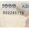 Azerbaïdjan - Pick 20b - 1'000 manat - Série BD - 1999 - Etat : TB+