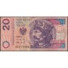 Pologne - Pick 174a_2 - 20 zlotych - Série EE - 25/03/1994 - Etat : TB