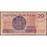 Pologne - Pick 174a_2 - 20 zlotych - Série FF - 25/03/1994 - Etat : TB
