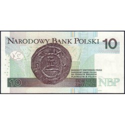 Pologne - Pick 183a - 10 zlotych - Série AD - 05/01/2012 - Etat : pr.NEUF