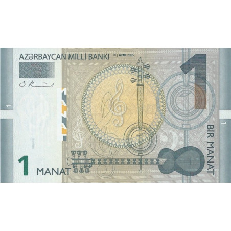 Azerbaïdjan - Pick 24 - 1 manat - Série B - 2005 - Etat : NEUF