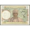AOF - Pick 25_4 - 5 Francs - Série U.10253 - 15/06/1942 - Etat : SUP+ à SPL