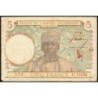 AOF - Pick 26 - 5 Francs - Série D.13356 - 02/03/1943 - Etat : TB