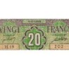 Algérie - Pick 103 - 20 francs - Série H.19 - 04/06/1948 - Etat : TB