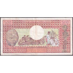 Centrafrique - Pick 9_3 - 500 francs - Série S.7 - 01/06/1981 - Etat : TTB