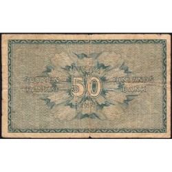 Finlande - Pick 34_7 - 50 penniä - 1918 - Etat : B