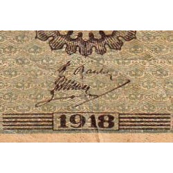 Finlande - Pick 34_9 - 50 penniä - 1918 - Etat : B