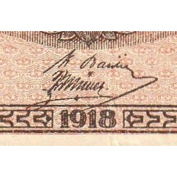 Finlande - Pick 35_6 - 1 markan kullassa - 1918 - Etat : TTB