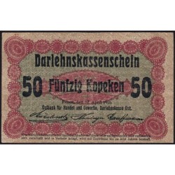 Allemagne - Emission de Posen (Pologne) - Pick R 121d - 50 kopeken - 17/04/1916 - Etat : TB