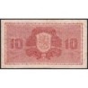Finlande - Pick 85_21 - 10 markkaa - Litt. B - Série M - 1945 (1948) - Etat : TB-