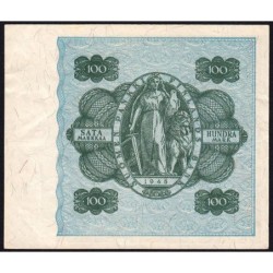 Finlande - Pick 88_21 - 100 markkaa - Litt. B - Série I - 1945 (1948) - Etat : TTB+