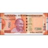 Inde - Pick 113d_1r (remplacement) - 200 rupees - Série 2FM✽ - Sans lettre - 2020 - Etat : NEUF