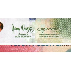 Indonésie - Pick 161 - 75'000 rupiah - Série AAM - 2020/2020 - Commémoratif - Etat : NEUF