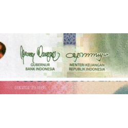 Indonésie - Pick 161 - 75'000 rupiah - Série CAP - 2020/2020 - Commémoratif - Etat : NEUF