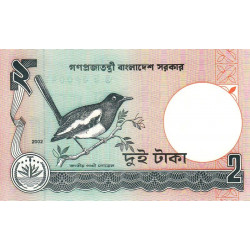 Bangladesh - Pick 6Ce - 2 taka - Série ঙ চ - 2002 - Etat : NEUF
